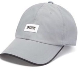Gray pink Victoria Secret cap hat